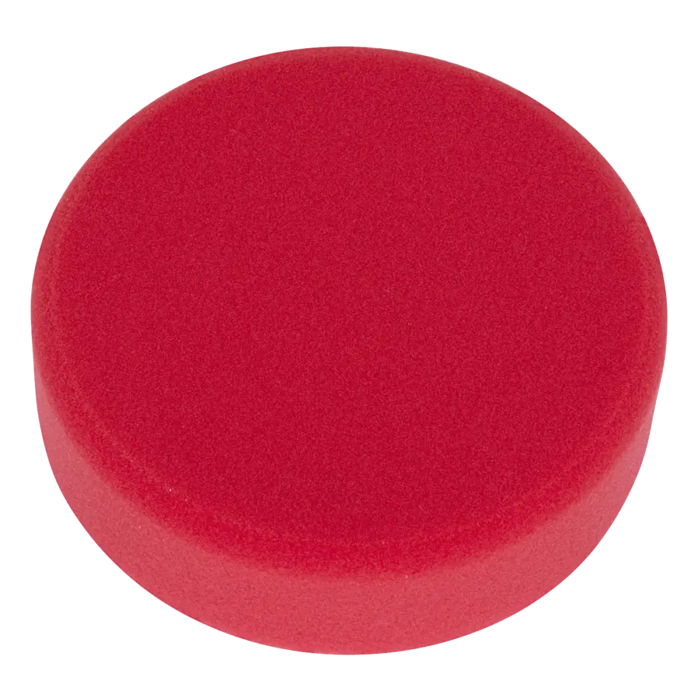 Sealey PTCCHV150R | Hook and Loop Buffing & Polishing Foam Head 150 x 50mm – Red/Ultra Soft