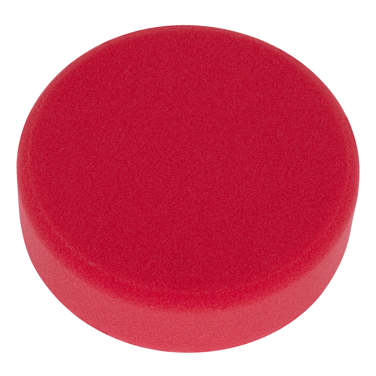 Sealey PTCCHV150R | Hook and Loop Buffing & Polishing Foam Head 150 x 50mm – Red/Ultra Soft