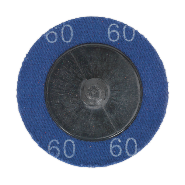 Sealey PTCQC5060 ⏐ 50mm Quick Change Sanding Disc 60 Grit - Pack of 10