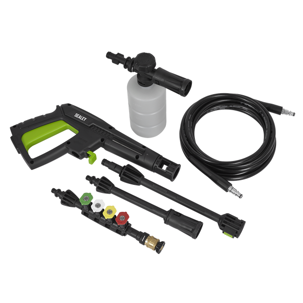 Sealey PW1610 ⏐ Pressure Washer with TSS & Rotablast® Nozzle 100bar 1200W/230V