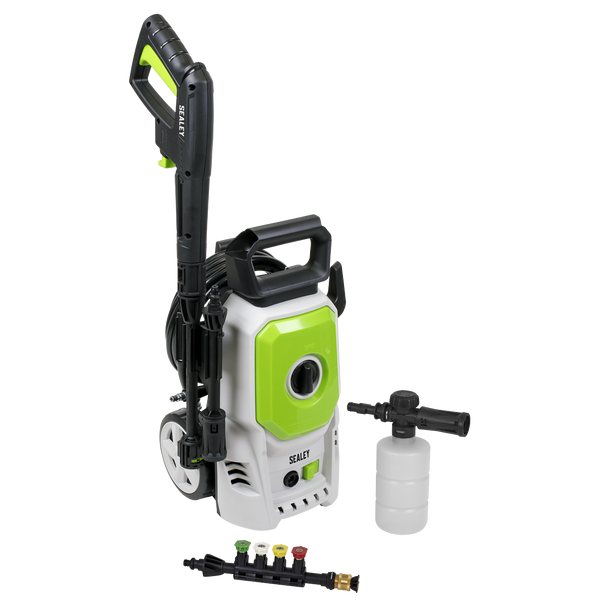 Sealey PW1610 ⏐ Pressure Washer with TSS & Rotablast® Nozzle 100bar 1200W/230V