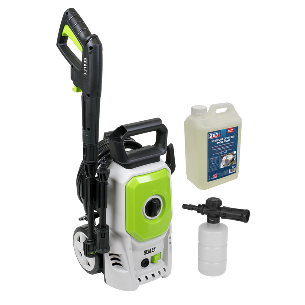Sealey PW1610COMBO ⏐ Pressure Washer with Snow Foam 100bar 390L/hr
