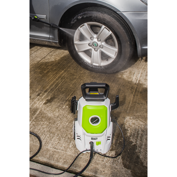Sealey PW1610COMBO ⏐ Pressure Washer with Snow Foam 100bar 390L/hr