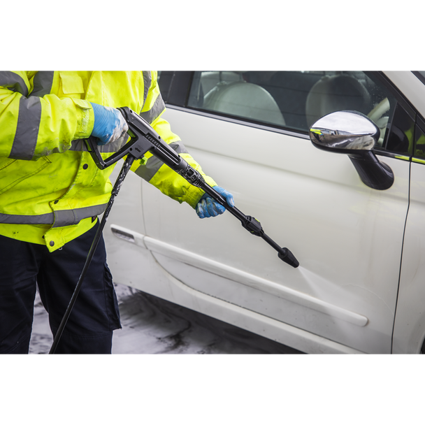 Sealey PW1610COMBO ⏐ Pressure Washer with Snow Foam 100bar 390L/hr