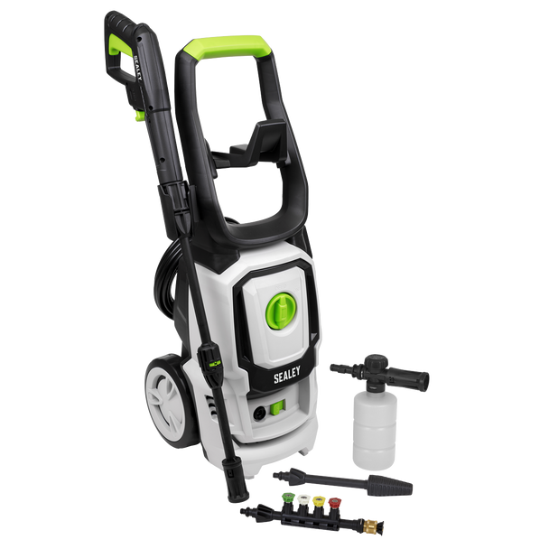 Sealey PW1860 ⏐ Pressure Washer with TSS & Rotablast® Nozzle 130bar 1600W/230V