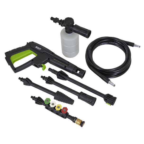 Sealey PW1860 ⏐ Pressure Washer with TSS & Rotablast® Nozzle 130bar 1600W/230V