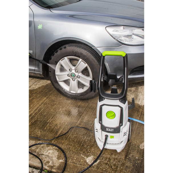 Sealey PW1860 ⏐ Pressure Washer with TSS & Rotablast® Nozzle 130bar 1600W/230V