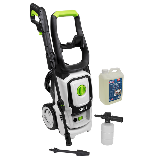 Sealey PW1860COMBO ⏐ Pressure Washer with Snow Foam 130bar 420L/hr