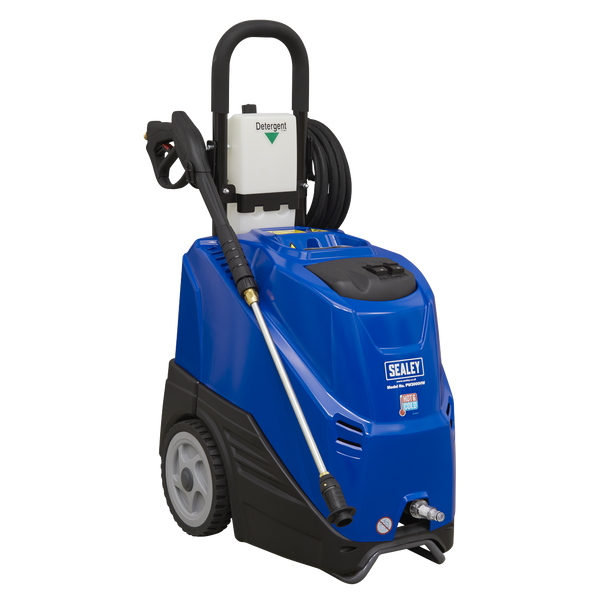 Sealey PW2000HW ⏐ Hot/Cold Water Pressure Washer 135bar 2300W/230V