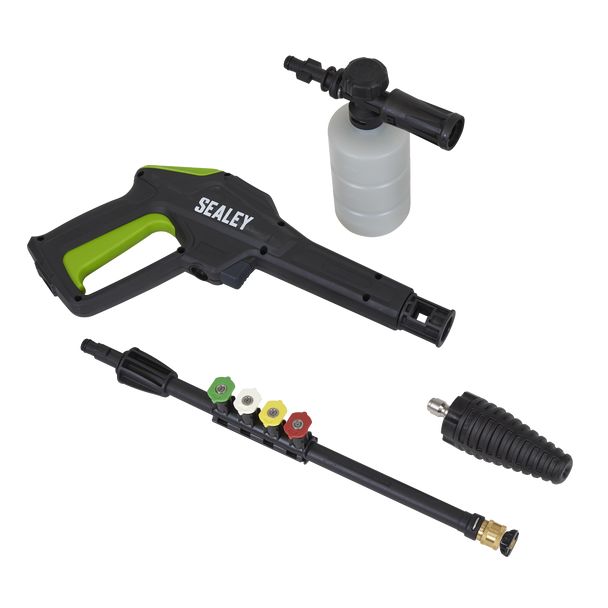Sealey PW2400 ⏐ Wireless Lance Controlled Pressure Washer with TSS & Rotablast® Nozzle 170bar 2400W/230V