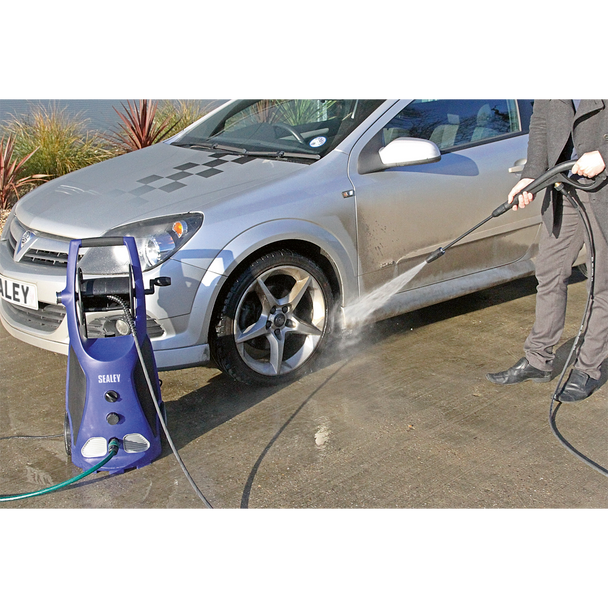 Sealey PW3500 ⏐ Professional Pressure Washer with TSS & Rotablast® Nozzle 140bar 2100W/230V