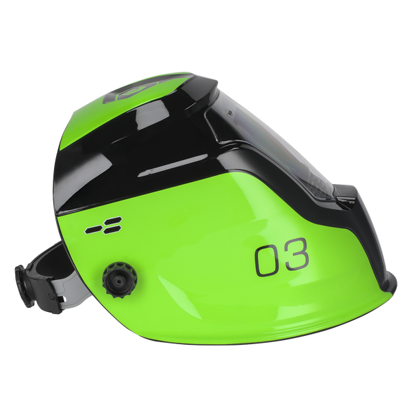 Sealey PWH3 ⏐ Auto Darkening Welding Helmet Shade 9-13 - Green
