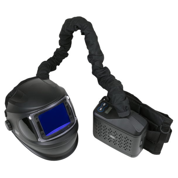 Sealey PWH618 ⏐ Auto Darkening Welding Helmet with TH3 Powered Air Purifying Respirator (PAPR)