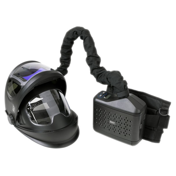 Sealey PWH618 ⏐ Auto Darkening Welding Helmet with TH3 Powered Air Purifying Respirator (PAPR)