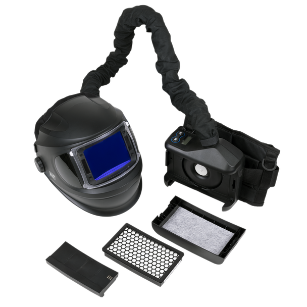 Sealey PWH618 ⏐ Auto Darkening Welding Helmet with TH3 Powered Air Purifying Respirator (PAPR)