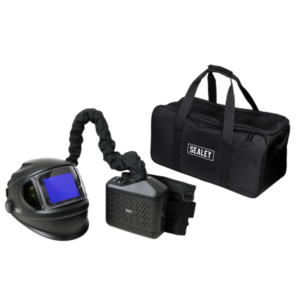 Sealey PWH618 ⏐ Auto Darkening Welding Helmet with TH3 Powered Air Purifying Respirator (PAPR)