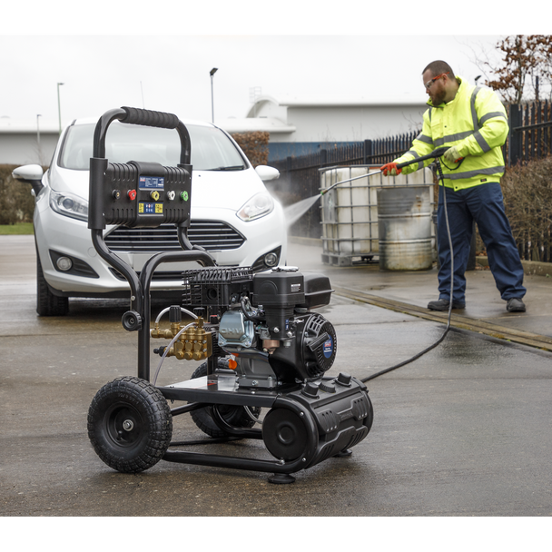 Sealey PWM2500SP ⏐ Self-Priming Pressure Washer 220bar 540L/hr 6.5hp - Petrol