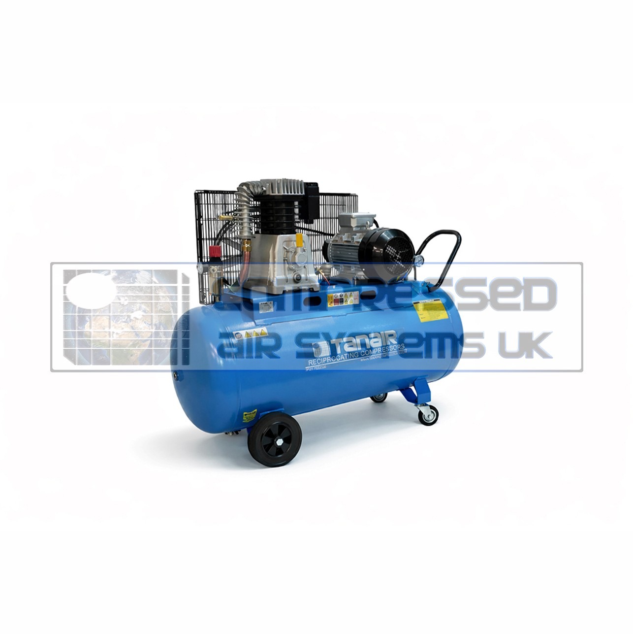 Portable Lubricated Belt Driven Air Compressors