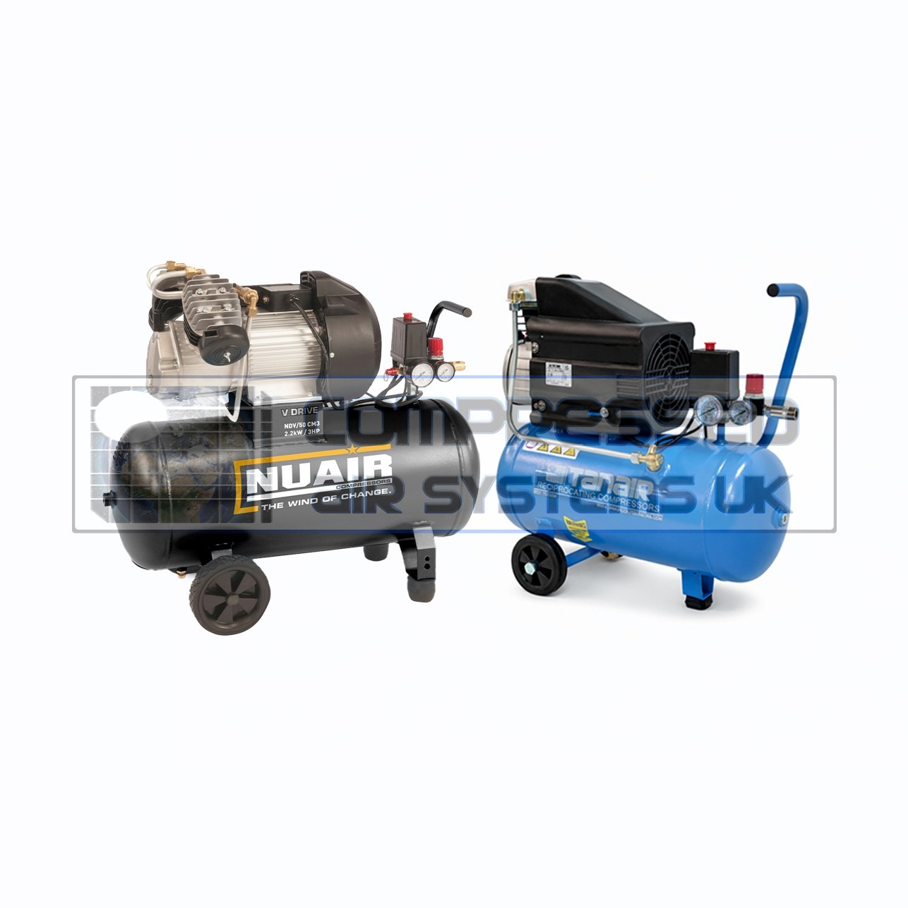 Portable Lubricated Direct Driven Air Compressors