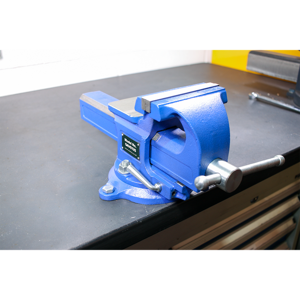 Sealey QAVE125 ⏐ Quick Action SG Iron Vice with Swivel Base 125mm