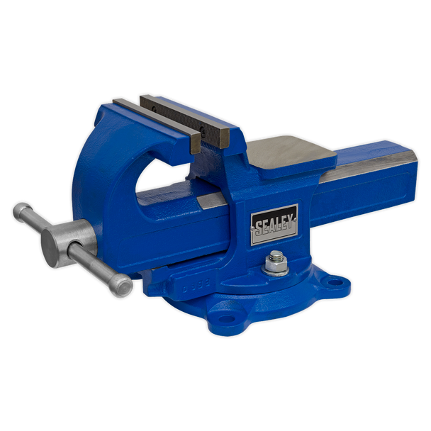 Sealey QAVE125 ⏐ Quick Action SG Iron Vice with Swivel Base 125mm
