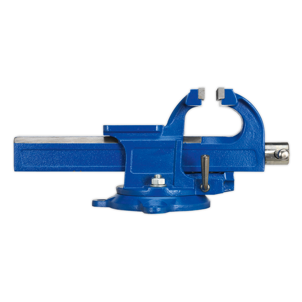 Sealey QAVE125 ⏐ Quick Action SG Iron Vice with Swivel Base 125mm
