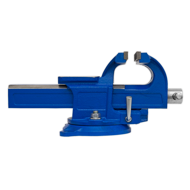 Sealey QAVE125 ⏐ Quick Action SG Iron Vice with Swivel Base 125mm