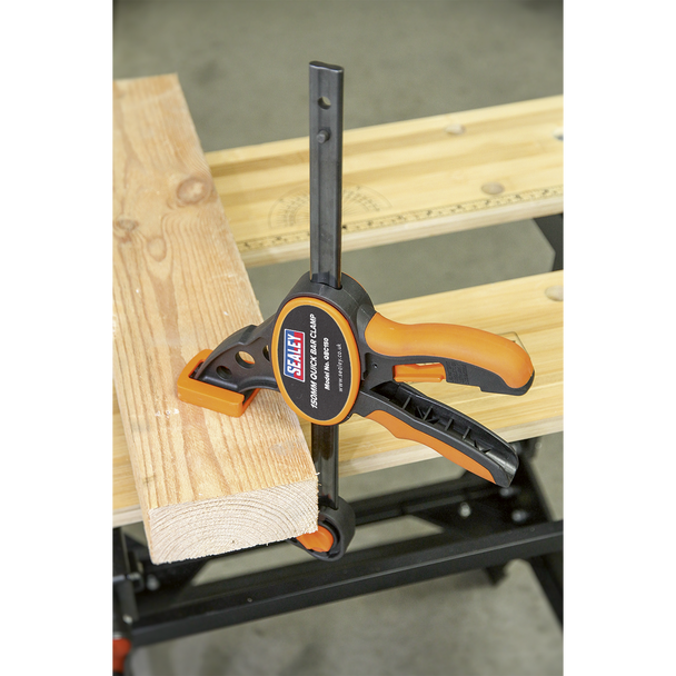 Sealey QBC1502 ⏐ Quick Bar Clamp Set 150mm 2pc | Compressed Air Systems ...