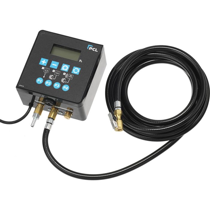 PCL QUBE0/4P | ACCURA QUBE Tyre Inflator 230v, No Plug, 4 preset buttons