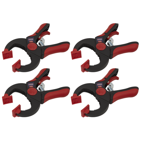 Sealey RC504 ⏐ Ratchet Clamp Set 45mm 4pc
