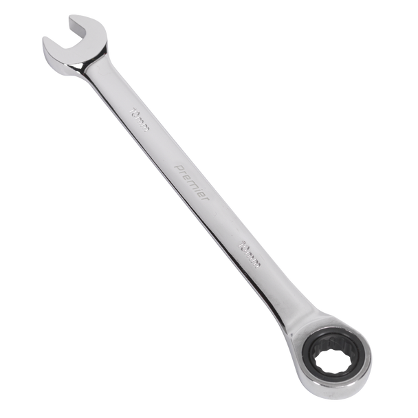 Sealey RCW10 ⏐ Premier Combination Ratchet Spanner 10mm