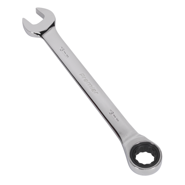 Sealey RCW13⏐ Premier Combination Ratchet Spanner 13mm