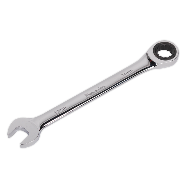 Sealey RCW14 ⏐ Premier Combination Ratchet Spanner 14mm