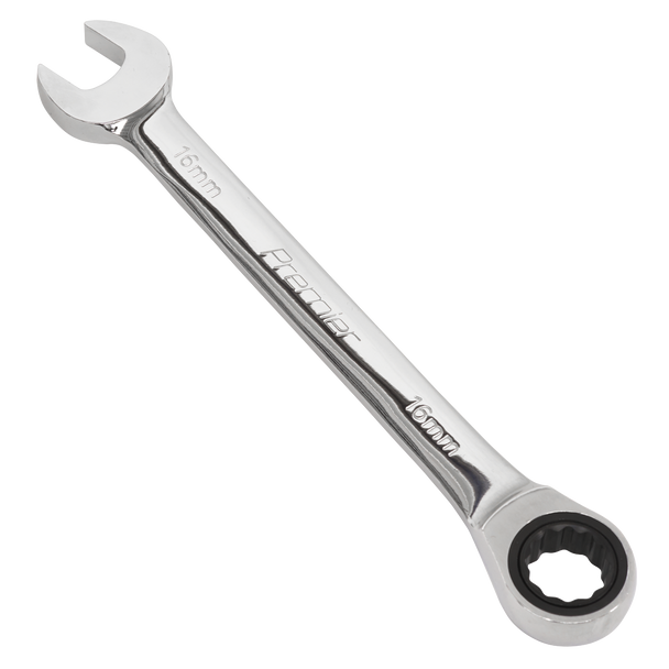Sealey RCW16 ⏐ Premier Combination Ratchet Spanner 16mm