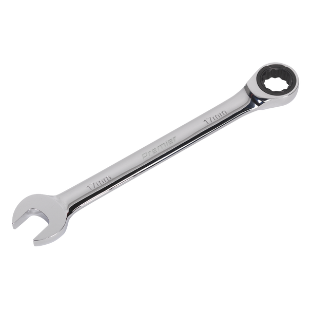 Sealey RCW17 ⏐ Premier Combination Ratchet Spanner 17mm