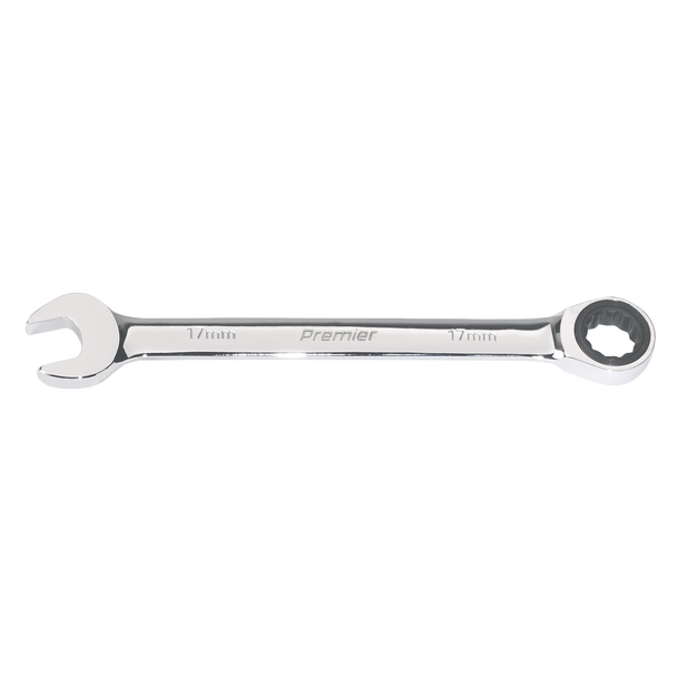 Sealey RCW17 ⏐ Premier Combination Ratchet Spanner 17mm