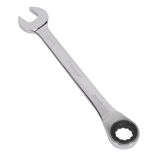 Sealey RCW24 ⏐ Premier Combination Ratchet Spanner 24mm