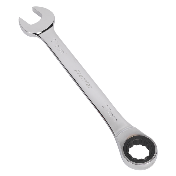 Sealey RCW27 ⏐ Premier Combination Ratchet Spanner 27mm