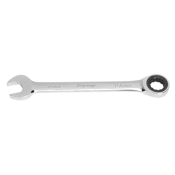 Sealey RCW27 ⏐ Premier Combination Ratchet Spanner 27mm