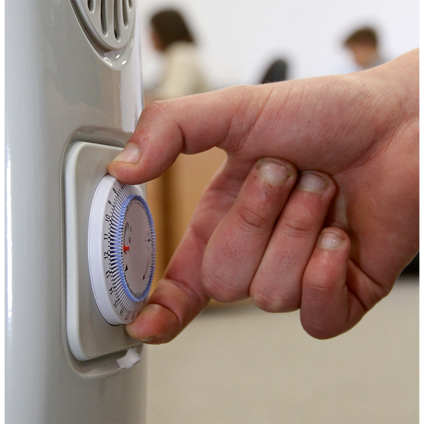 Sealey RD2500T ⏐ 11-Element Oil Filled Radiator with Timer 2500W/230V