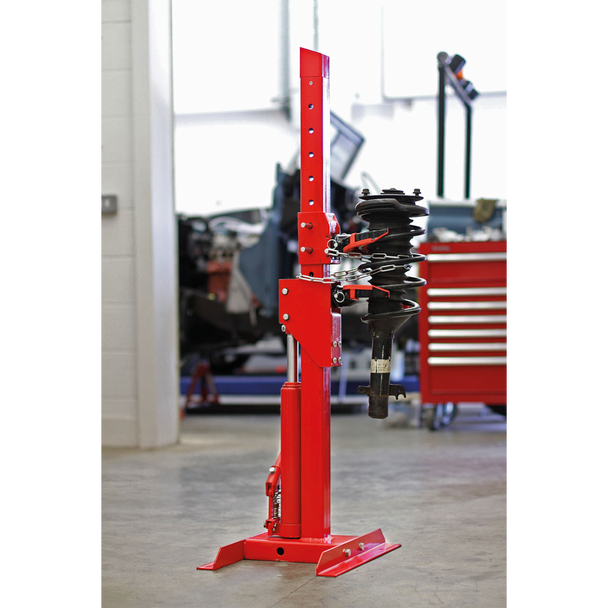 Sealey RE2311 ⏐ Hydraulic Coil Spring Compressing Station with Gauge 2000kg Capacity