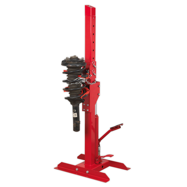 Sealey RE2311 ⏐ Hydraulic Coil Spring Compressing Station with Gauge 2000kg Capacity