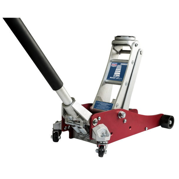 Sealey RJA1800 ⏐ Premier Low Profile Aluminium Trolley Jack with Rocket Lift 1.8 Tonne