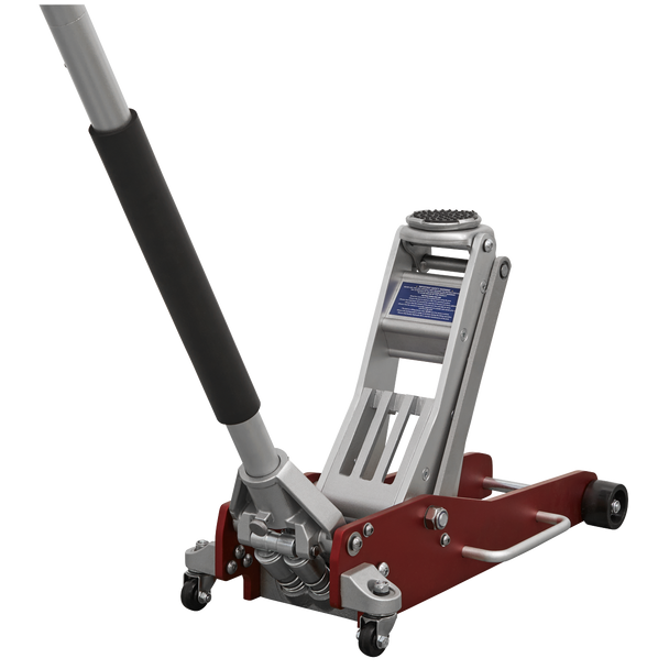 Sealey RJA2500 ⏐ Premier Low Profile Aluminium Trolley Jack with Rocket Lift 2.5 Tonne