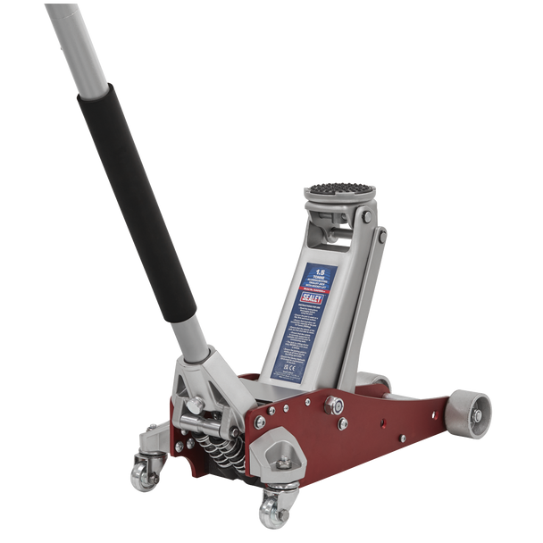 Sealey RJAS1500 ⏐ Aluminium/Steel Trolley Jack with Rocket Lift 1.5 Tonne