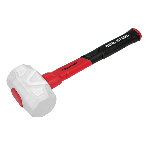 Sealey RMG16 ⏐ Premier Rubber Mallet with Fibreglass Shaft & Graphite Core 16oz