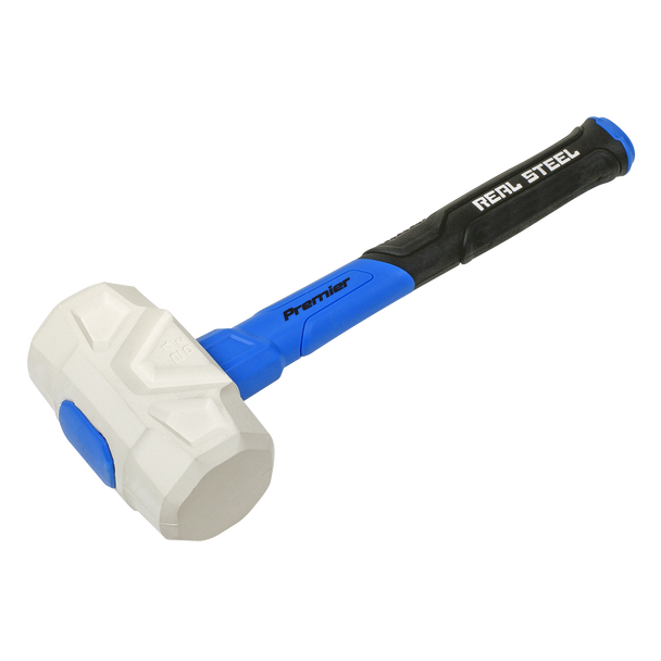 Sealey RMG24 ⏐ Premier Rubber Mallet with Fibreglass Shaft & Graphite Core 24oz