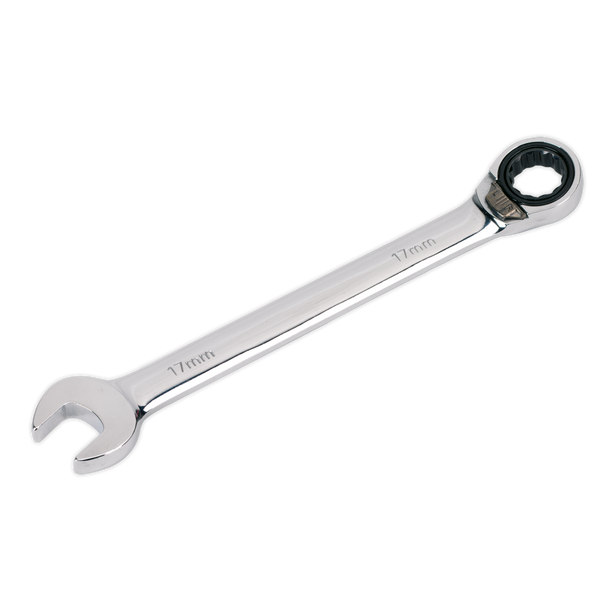 Sealey RRCW17 ⏐ Premier Reversible Combination Ratchet Spanner 17mm