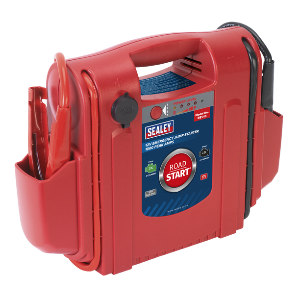 Sealey RS1 | RoadStart 12V Emergency Jump Starter 1000 Peak Amps