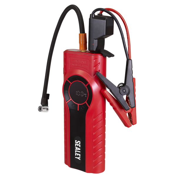 Sealey RS1200TI ⏐ RoadStart® 12V Jump Starter & Tyre Inflator 1200A